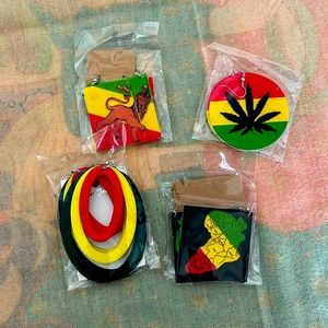 Rasta Earrings Bundle